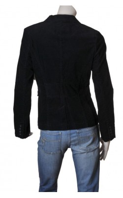 Blazer cambrat catifea reiata H&M L.o.g.g., marime 40