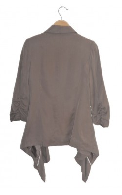 Blazer drapat Mario Conti, croi asimetric, marime S