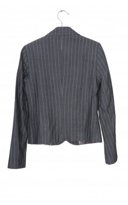 Blazer gri in dungi roz Oasis, marime 34