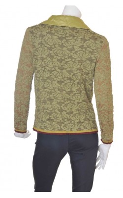 Blazer jerseu jacquard Eva&Claudi, marime L