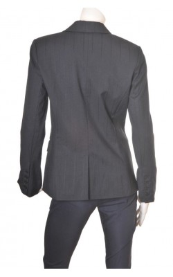 Blazer negru texturat H&M, marime 44