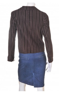 Blazer velur strech maro Lifetime, marime M