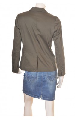 Blazer verde inchis H&M, marime 40