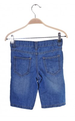 Blugi 3/4 Denim&Co, talie ajustabila, 5-6 ani