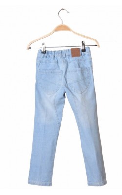 Blugi bleu slim fit Mads&Mette, talie ajustabila, 6-7 ani