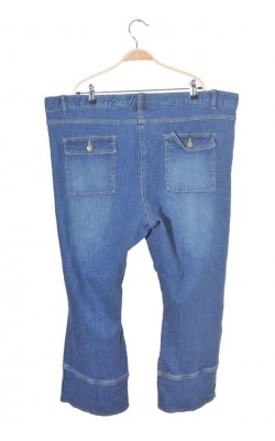 Blugi capri Tara, croi drept, talie ajustabila, marime 52