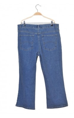 Blugi capri XLnt by Kappahl, broderie picior, marime 46