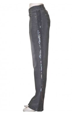 Blugi drepti Night Queen by Josephine, marime 48