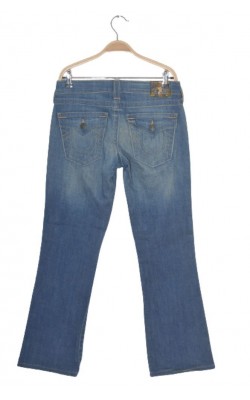 Blugi drepti stretch True Religion, talie medie, marime 38