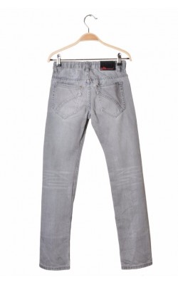 Blugi gri slim fit Lab Industries by Kappahl, 10 ani