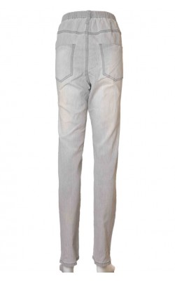 Blugi gri talie normala Kappahl Xlnt, slim leg, marime 46