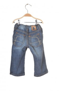 Blugi H&M fit&original, talie ajustabila, 12-18 luni