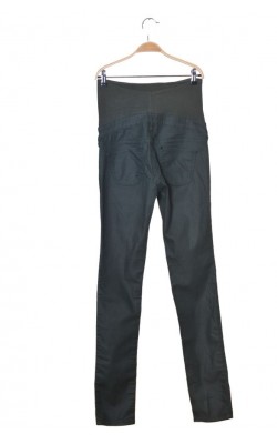 Blugi H&M Mama, verde inchis, marime S