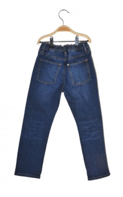 Blugi H&M Slim Fit, talie ajustabila, 6-7 ani