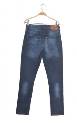 Blugi H&M Supers Sretch, talie ajustabila, 13-14 ani
