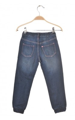 Blugi loose pull-on H&M, cusaturi roz, 6 ani