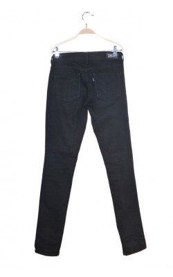 Blugi negri Levi's skinny demi curve, marime 36