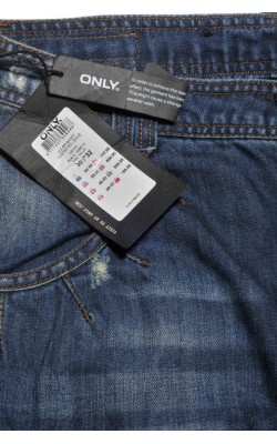 Blugi Only, model Baggy Destroyed, marime 40