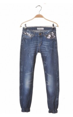 Blugi pull-on Detroit by Lindex, talie ajustabila, 10 ani