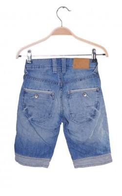 Blugi scurti H&M, talie ajustabila, 5-6 ani