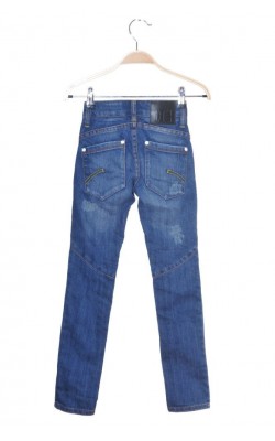 Blugi stretch slim fit Maybee, talie ajustabila, 8-9 ani