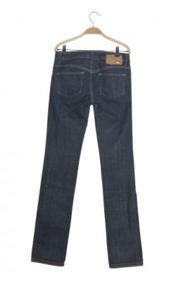 Blugi stretch Diesel dark straight low rise, marime 36