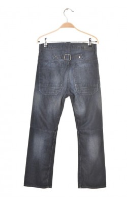 Blugi talie ajustabila H&M, loose seat, loose leg, 10-11 ani