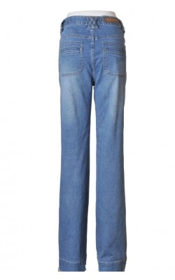 Blugi wide leg Fransa, talie normala, marime 40