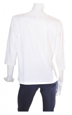 Bluza alba Andrea by Pm Norway, marime 44/46