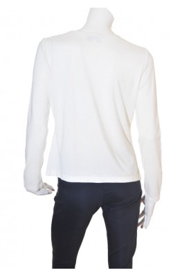 Bluza alba Casual by Adelsten, marime L