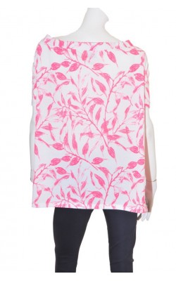 Bluza alba cu imprimeu Zizzi, marime XXXL