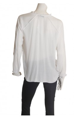 Bluza alba din vascoza fina Second Female, marime L