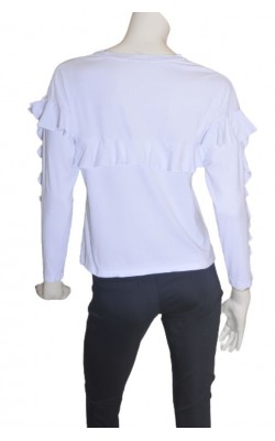 Bluza alba H&M, marime M