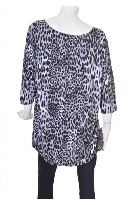 Bluza animal print Cynthia Rowley, marime XXL