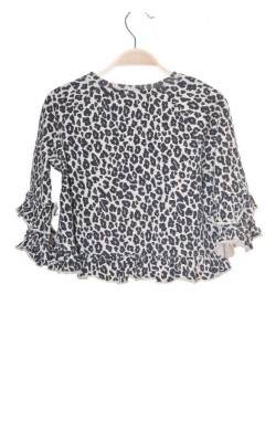 Bluza animal print Lindex, 7-8 ani