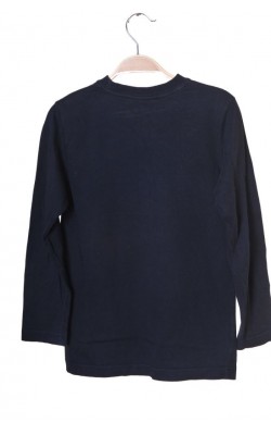 Bluza bleumarin cu imprimeu Jean Paul, 8-9 ani