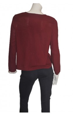 Bluza bordeaux Gina Tricot, marime 36