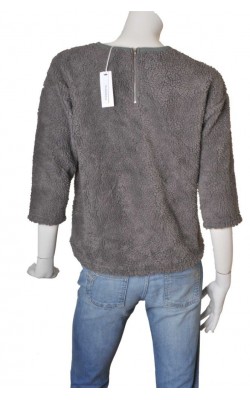 Bluza calduroasa polar Glamorous, model oversized, marime S