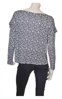 Bluza dama marime 44/46, H&M, maneci cu volane