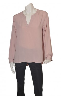 Bluza din vascoza roz nisipiu Amisu, marime XL