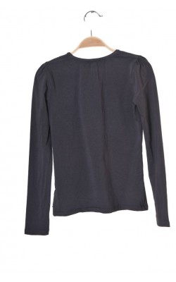 Bluza gri cu broderie interactiva Okaidi, 12 ani