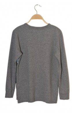 Bluza gri cu imprimeu H&M, 10-12 ani