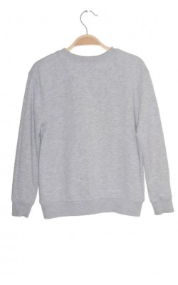 Bluza gri cu imprimeu H&M, 8-10 ani