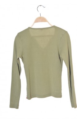 Bluza kaki cu imprimeu Esprit, 14 ani