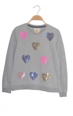 Bluza Lindex, paiete fata, 10-11 ani