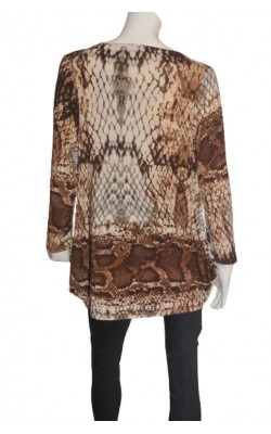 Bluza lunga Mapp, animal print, marime L