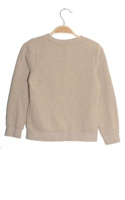 Bluza molton imprimeu auriu H&M, 6-8 ani