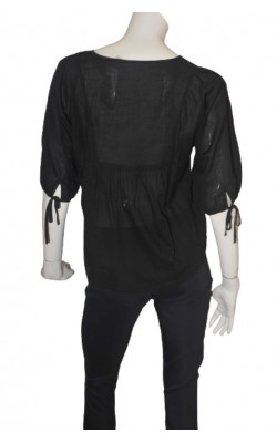 Bluza neagra cu dantela Soft Grey, marime 42