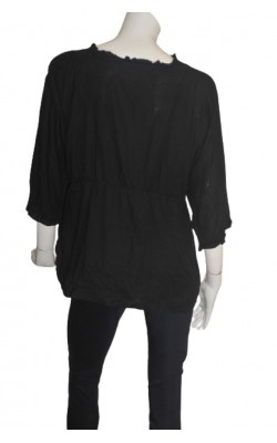 Bluza neagra din bumbac Zizzi Jeans, marime XL