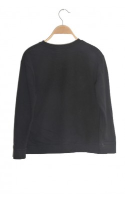 Bluza neagra molton H&M, 8-10 ani